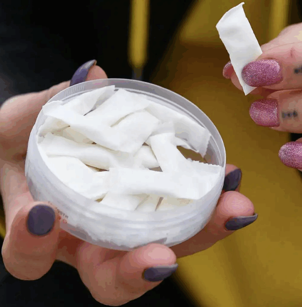 What is inside the nicotine pouches?