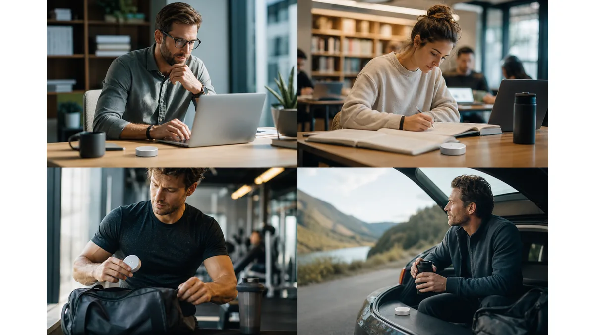 Best Nicotine-Free Energy Pouches by Use Case: Study, Office, Gym, Driving & Travel