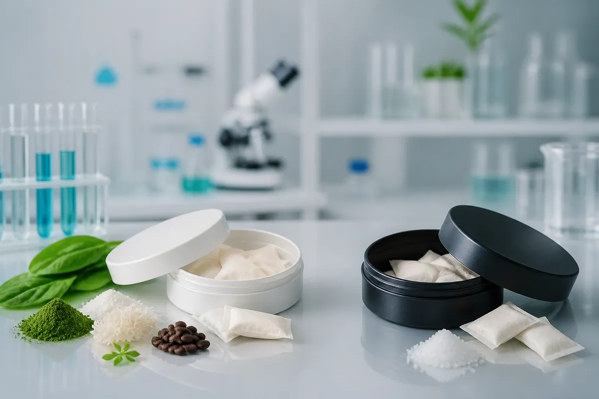 functional oral pouches versus nicotine pouches comparison