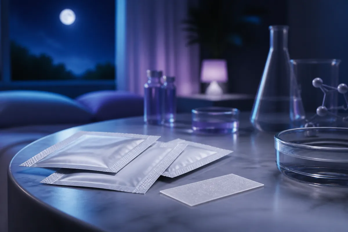 low-dose melatonin ODF oral strips