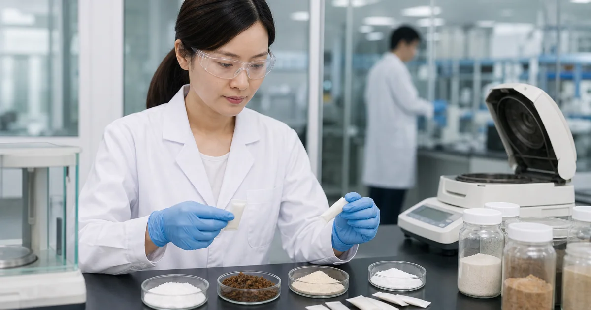 Nootropic pouch ingredient compatibility and stability testing