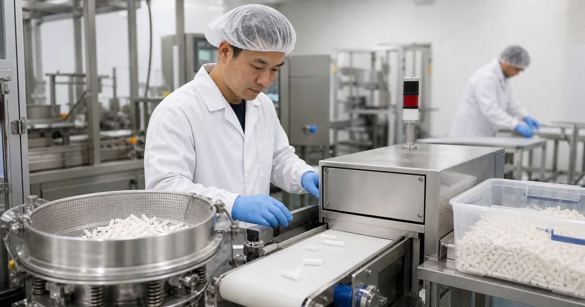 Oral Pouch Foreign-Body Control: Sieving, Metal Detection and Line Clearance Checklist