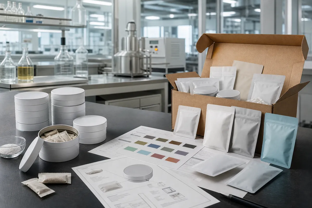 private label functional oral pouch startup development