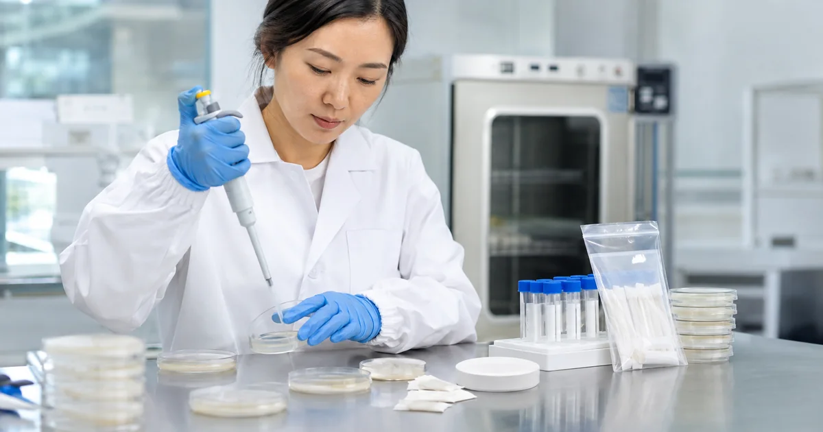 Microbial limits testing for nicotine-free oral pouches in an OEM quality control laboratory